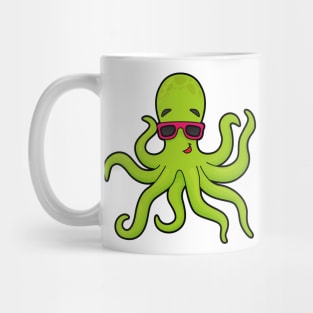 Octopus with Sunglasses Mug